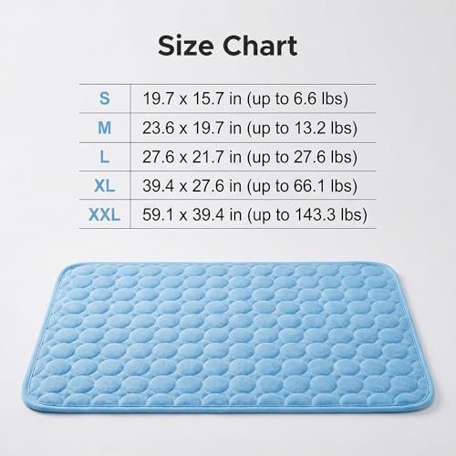 Packaging view of the authentic USA imported SICOSPI premium ice silk mat for dogs and cats.