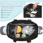 Pritent working mom bag with shoulder strap