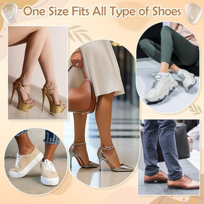 Side view of Shynek gel pad showing slim profile for shoe support.