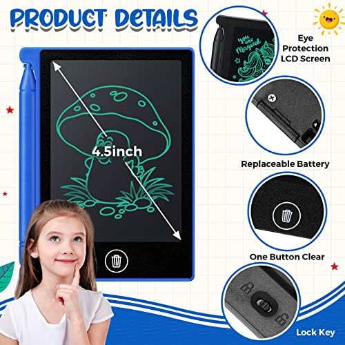 Close up of 4.5 inch LCD drawing pad with stylus