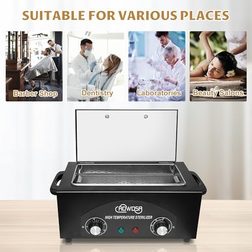 Included plastic sterilization tray for Aowosa dry heat box
