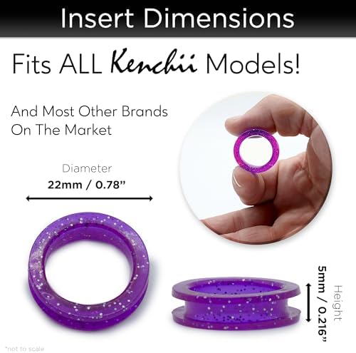 Close up of Kenchii premium shear finger inserts material