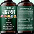 Savari Actora thyroid support liquid drops front view bottle packaging