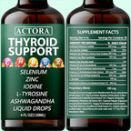Savari Actora thyroid support liquid drops front view bottle packaging