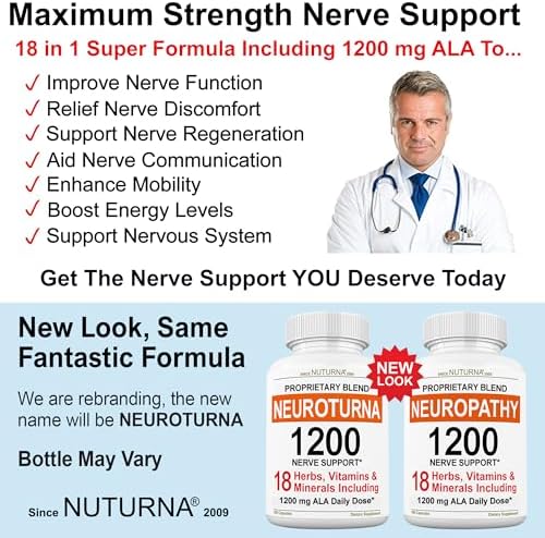 Nuturna premium health and wellness supplement bottle packaging layout