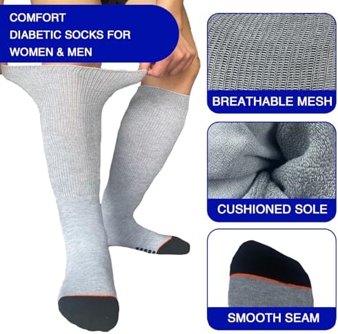 Authentic USA imported Ioryzek diabetic socks packaging and product