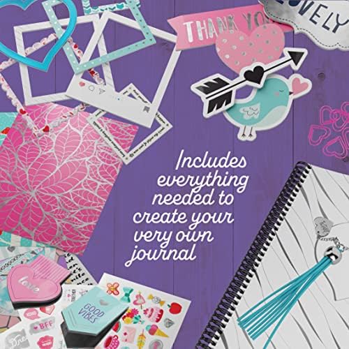 Pretty Me DIY journal kit storage box and included stationery
