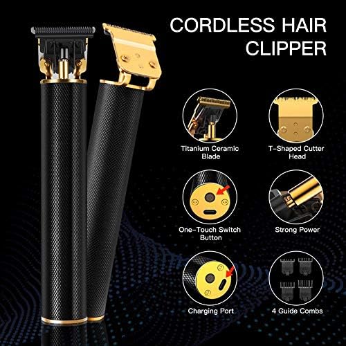 Side profile of Deyot unisex hair trimmer and clipper