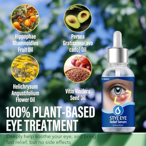 Close up of Penntr stye relief serum texture