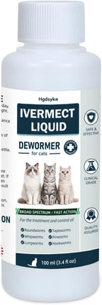 Safe cat health supplement for eliminating hookworms and tapeworms