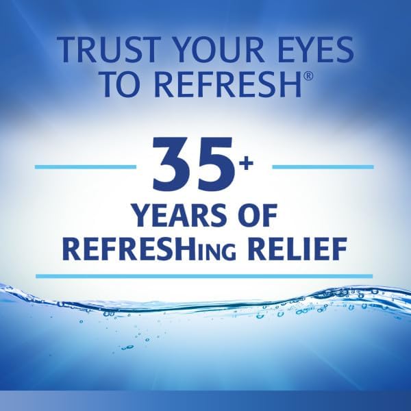 Individual sterile containers of Refresh Optive artificial tears