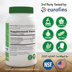 Health Thru Nutrition Lutein supplement bottle nutrition facts label