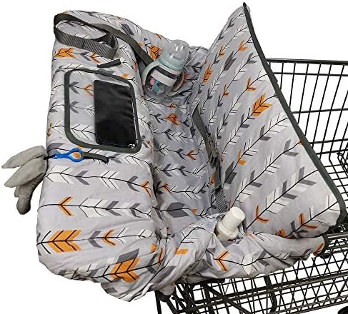 DODO NICI high chair liner featuring the removable minky bolster seat positioner