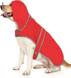 HDE Dog Raincoat with Clear Hood Rain Jacket Poncho for Small Medium Large Dogs Dinosaurs - XXL - Image 14