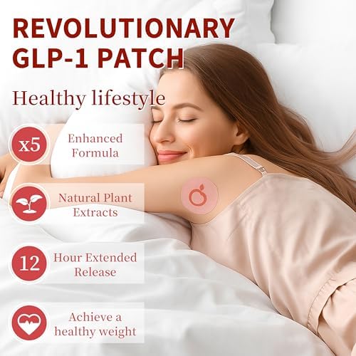 Hypoallergenic waterproof metabolism patches showing the premium resealable pouch design