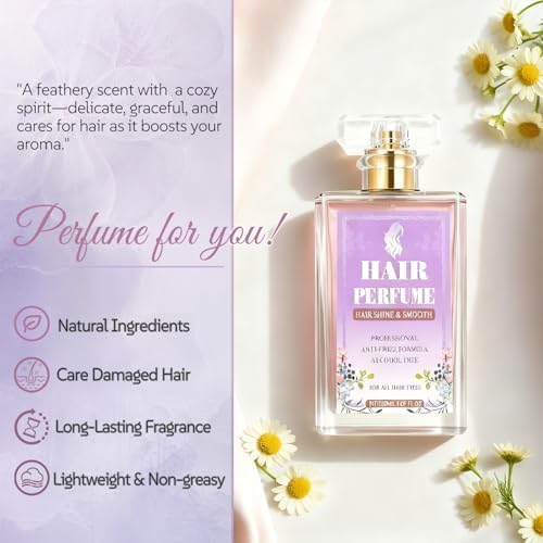 Maxboss generic hair perfume showing the purple floral label design