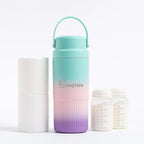 Momcozy 22 Fluid Ounce breast milk cooler bottle front view