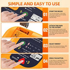 Portable defibrillator in its protective carry case for home and gym safety.