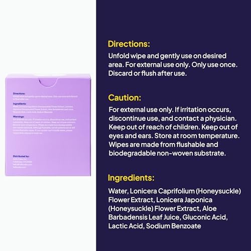 Authentic USA imported Hello Cake sex wipes for pre and post sex refresh.