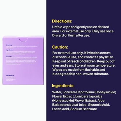 Authentic USA imported Hello Cake sex wipes for pre and post sex refresh.