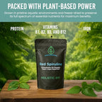 Holistic Bin Organic Astaxanthin Powder packaging and pouch size