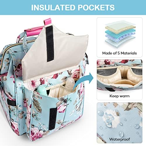 LitBear travel maternity bag with waterproof changing pad