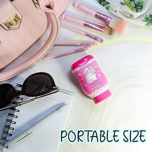 Travel sized feminine dusting powder pack for on-the-go freshness