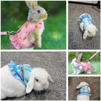Cyhaen adjustable hook and loop fasteners on small pet mesh vest