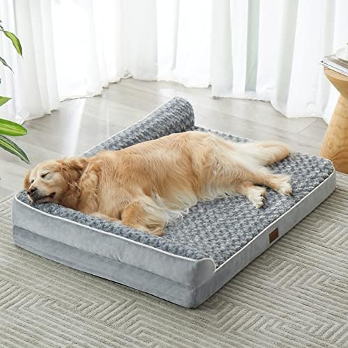 BFPETHOME Orthopedic Dog Beds for Large Dogs-Waterproof Sofa Dog Bed with Removable Washable Cover, Big Pet Bed with Waterproof Lining and Nonskid Bottom,Pet Bed for Large Dogs - Image 2
