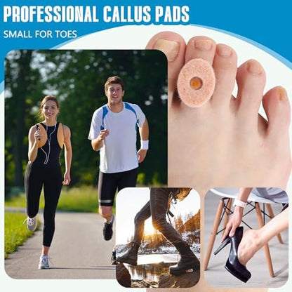 Full product bundle showing ten sheets of premium imported foot corn protectors