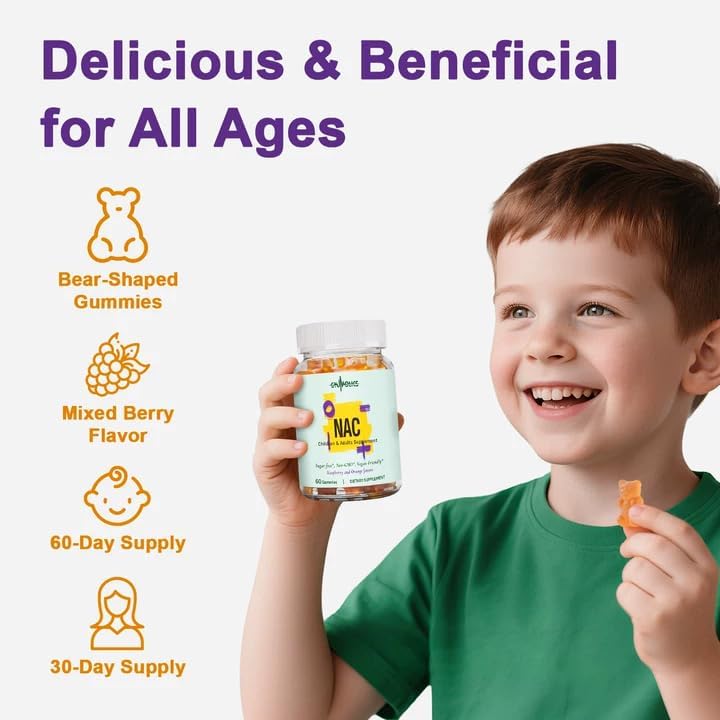 Gyumolics vegan sugar free chewable gummies bottle close-up