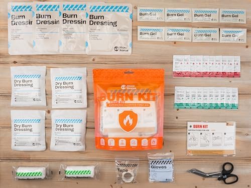 Rhino Rescue twenty three piece professional burn treatment set