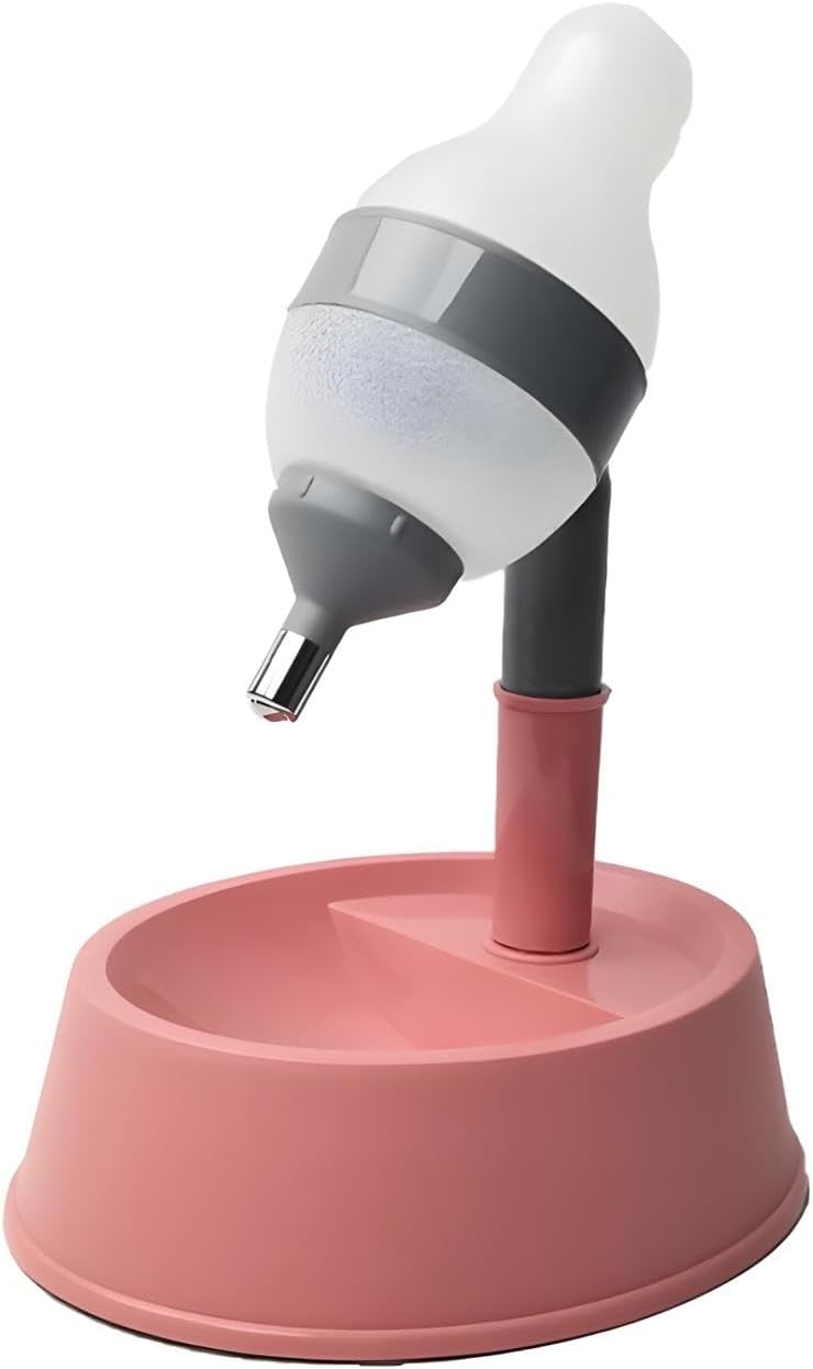 NACOCO Pet Standing Water Dispenser Cat Dog Standing Bowl with Detachable Pole Automatically Feeding Water Height Adjustable(Grey) - Image 10
