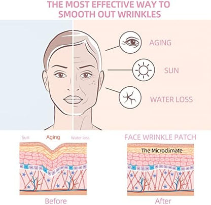 GEIMIY fine line reduction patches showcasing comfortable hypoallergenic backing