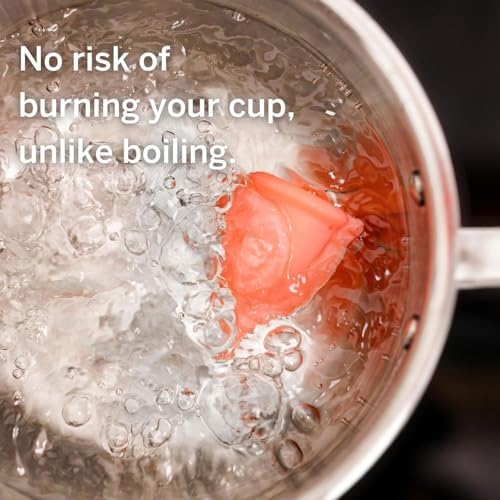Pixie Cup period care sterilizer killing 99.9 percent of germs.