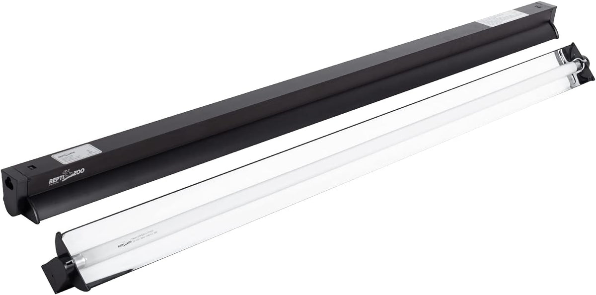 REPTI ZOO T5 HO UVB Lighting Combo Kit, Terrarium Hood Comes with Desert 10.0 UVB T5 Lamp (24W) - Image 9