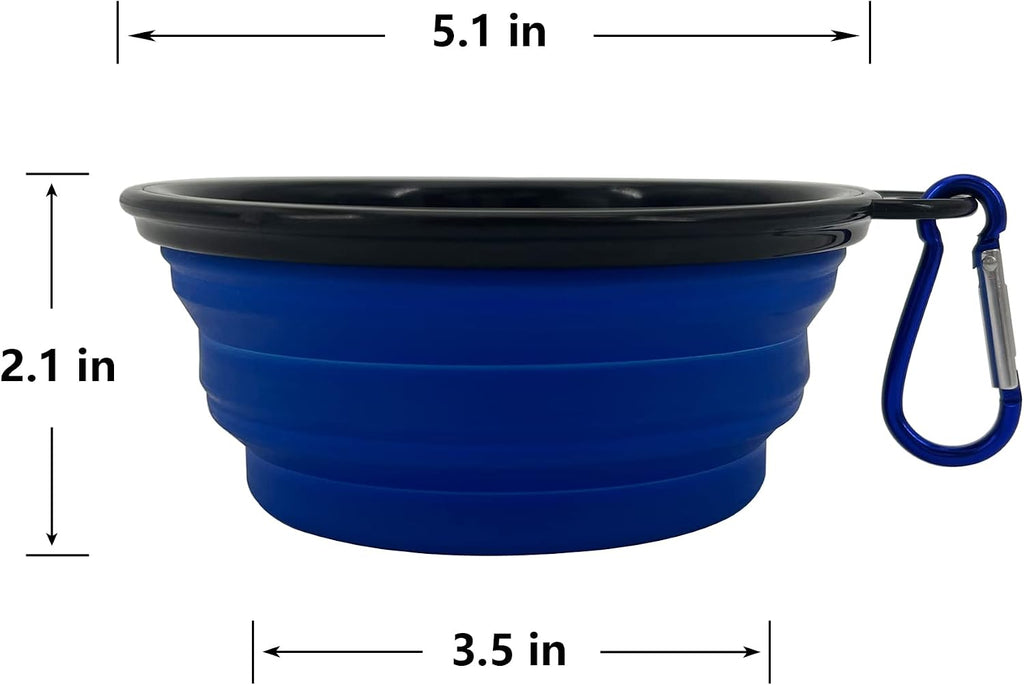 STKBES ten pack pet bowls showing the assortment of vibrant mixed colors.
