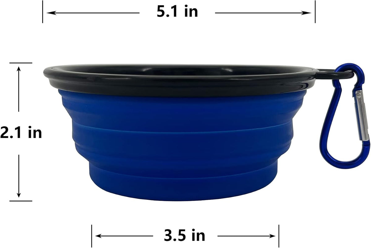 STKBES ten pack pet bowls showing the assortment of vibrant mixed colors.