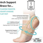 Tuli's X Brace Plus being worn barefoot to demonstrate the low-profile design.