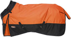 Tough 1 winter horse blanket side profile showing 75 inch length