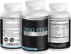 Ring Free ear ringing support supplement bottle angle view