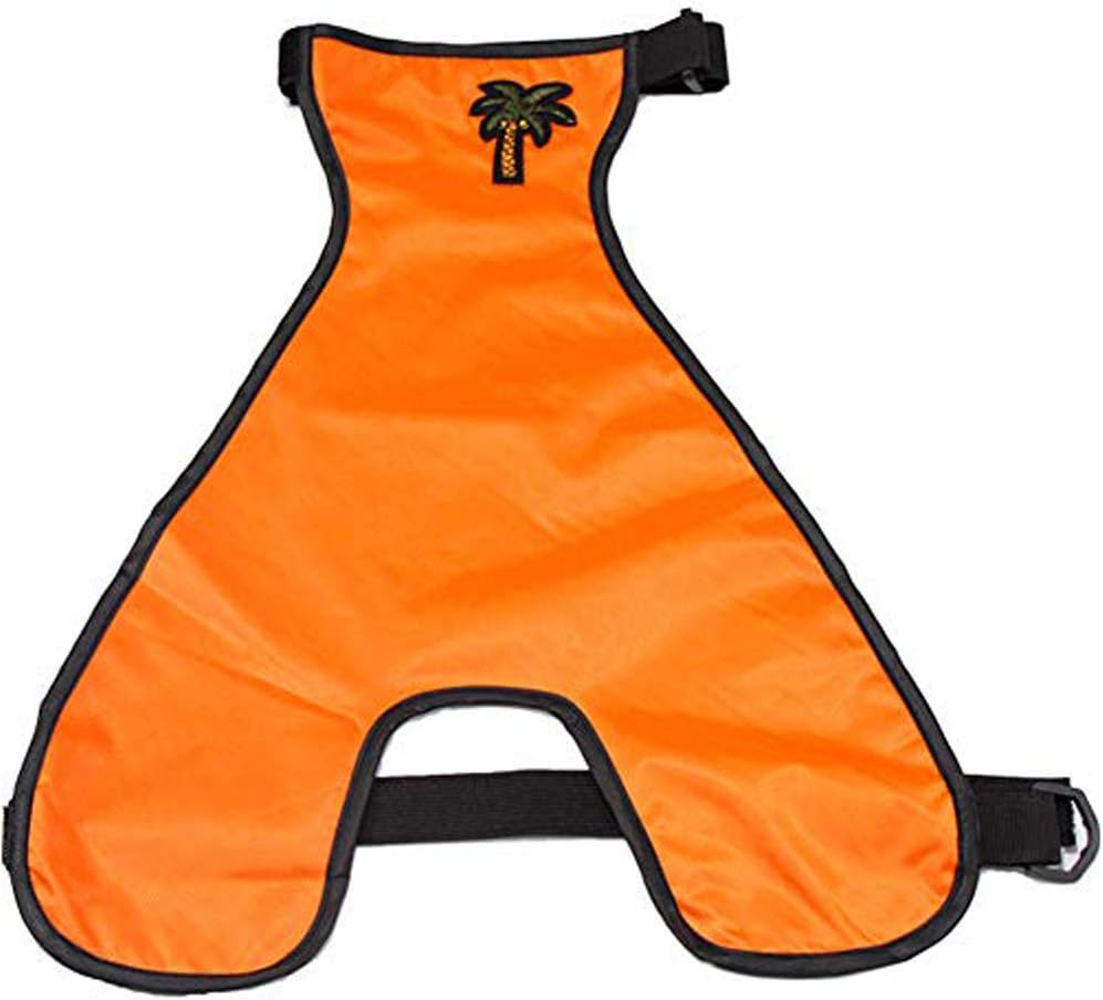 Kelendle puppy belly protector with adjustable elastic straps back view