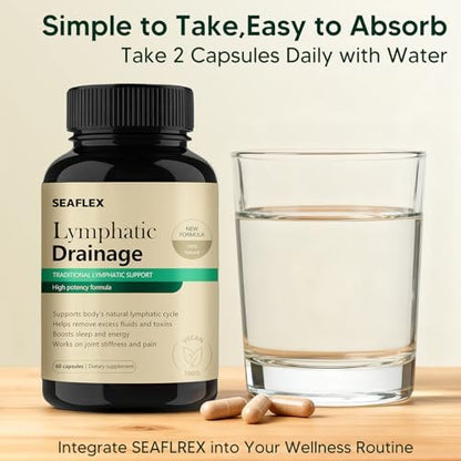 Tnaasmais Seaflex natural herbal lymphatic support capsules