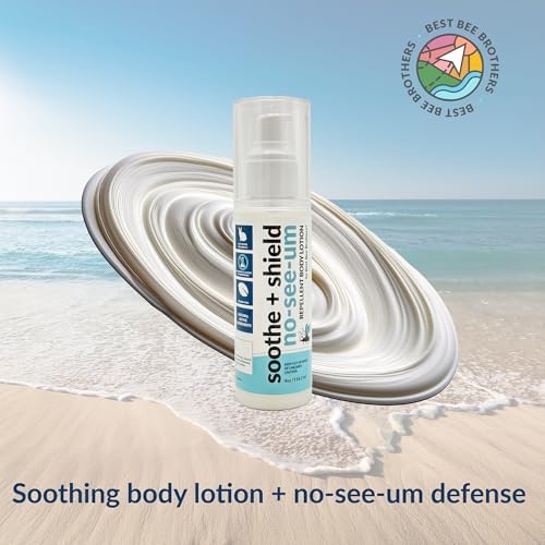 Authentic USA imported Best Bee Brothers insect protection lotion with peppermint and lemongrass