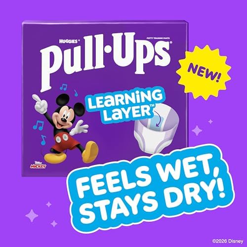 Rear view of the disposable toddler potty training underwear showing the secure design
