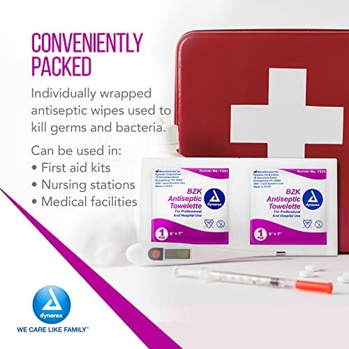 Sterile non-stinging wound cleansing wipes for sensitive skin