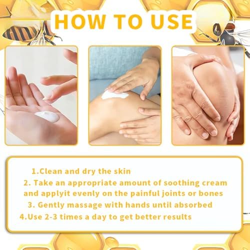 Professional Bee Venom joint and bone therapy cream in its retail box