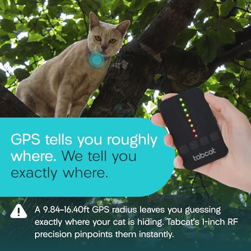 User holding Tabcat remote showing light indicators