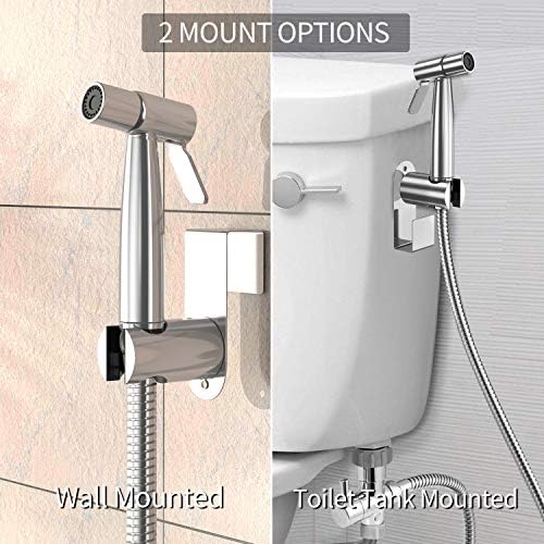 Yawenner handheld bidet sprayer T-valve detail