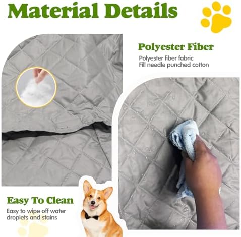 Wibeelee pet cart cover showing harness attachment points